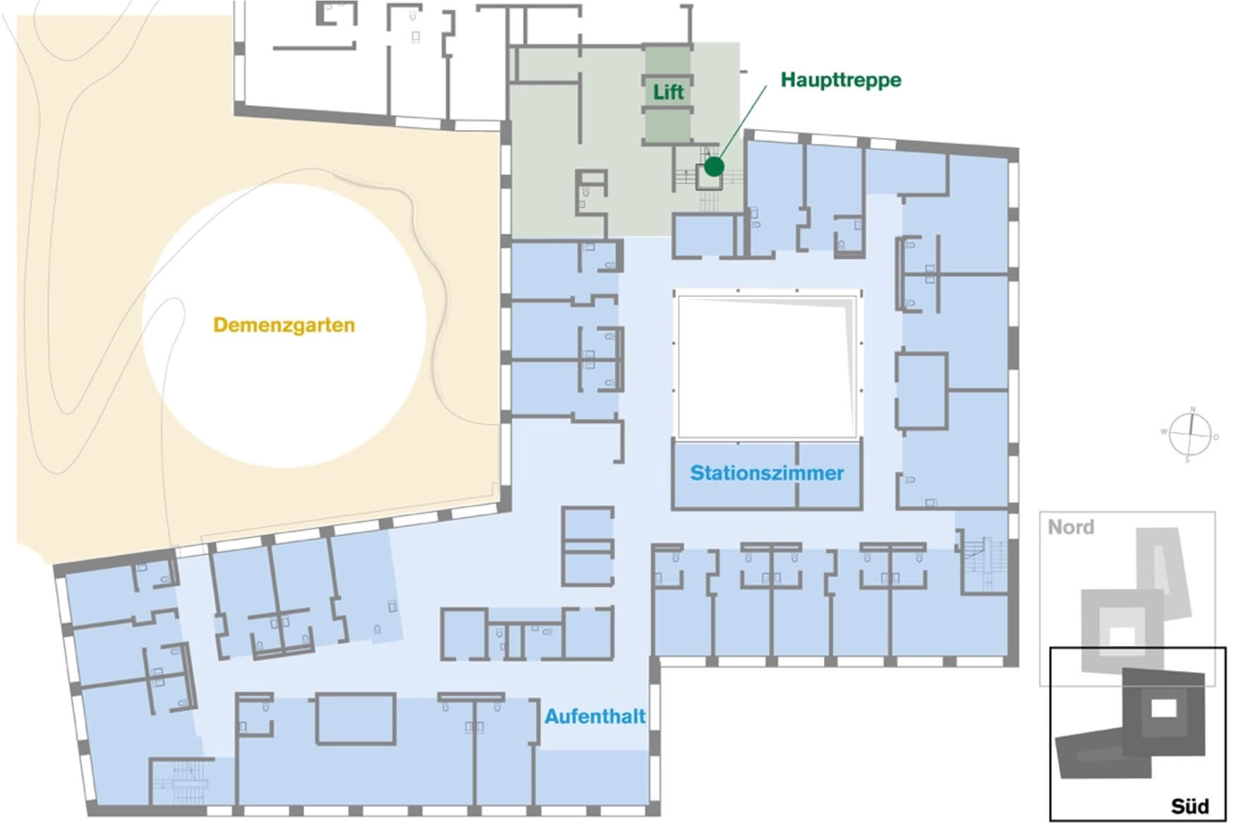 Zentrum Schachen Demenzabteilung