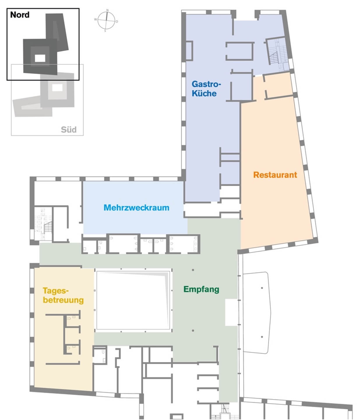 Zentrum Schachen Erdgeschoss